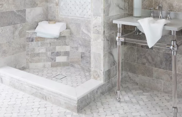 SHOWER CURB TRESHOLDS FLOOR TILES