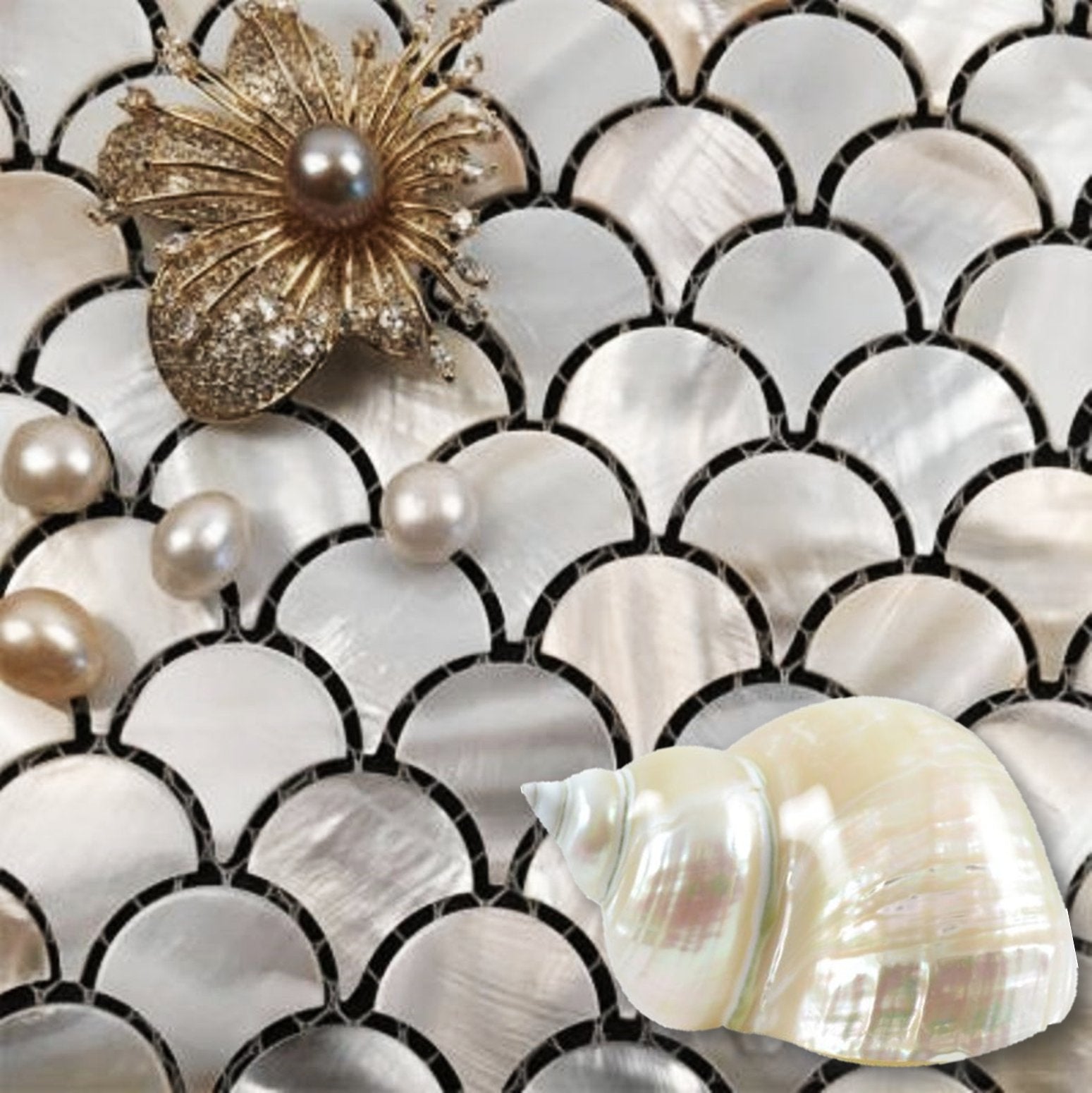 Mother of Pearl Natural Tiles