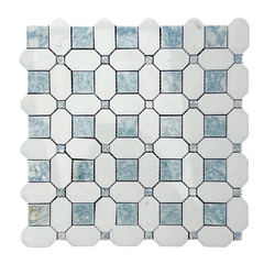 Azra Polished Marble Mosaic HTC 1 piece