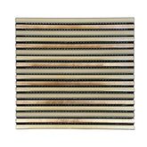 Tenedos HTC198 Amber Ridge Glass Mosaic Tile