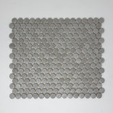 Tenedos HTC242 Slate Penny Matte Ceramic Mosaic Tile