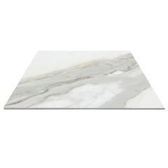 24x24 Calacatta Gold Italian Marble Tile Honed (Matte)