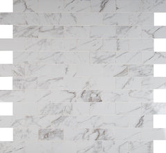 MS International Carrara Look 2x4 Porcelain Floor Wall NPIECAR2X4P Mesh-Mounted Tile 12 x 12 in. x 10 mm