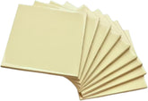 4x4 Buttermilk Ceramic Tile-Box of 10 pcs