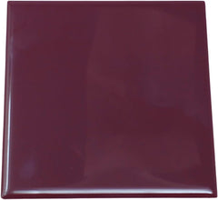 4x4 Burgundy Ceramic Tile-Box of 10 pcs