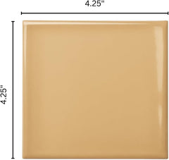 4x4 Sand Ceramic Tile-Box of 10 pcs