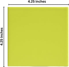 4x4 Key Lime Ceramic Tile-Box of 10 pcs