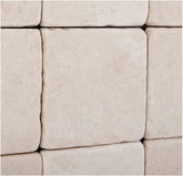 Crema Marfil Spanish Marble 4 X 4 Subway Field Tile Tumbled