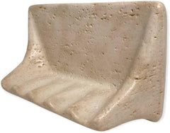 Resin Soap Dish Tray – Wall Mount Stone Look, 8.5" x 5"