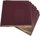 4x4 Burgundy Ceramic Tile-Box of 10 pcs