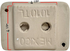 Ceramic Wall-Mounted Soap Dish - White Glazed, Tile Adhesion