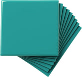 4x4 Ocean Blue Ceramic Tile-Box of 10 pcs