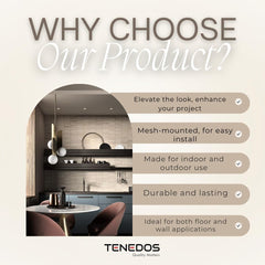 Almond Grove Decorative Beige Wood Look Porcelain Accent Panel – Matte Finish – Waterproof Floor & Wall Use – 1 Sheet