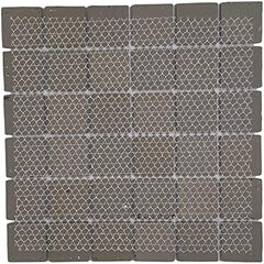 2x2 Blue and White Porcelain Mosaic Tile – For Pool, Shower, Kitchen & Accent Walls (1 Sqft Sheet)