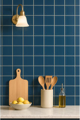 4x4 Galaxy Blue Ceramic Tile-Box of 10 pcs