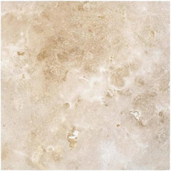12x12 Travertine Natural Stone Cream Beige Ivory Tile