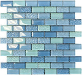 Blue Glass Decorative Wall Sheet