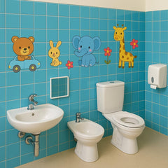 4x4 Sky Blue Ceramic Tile-Box of 10 pcs