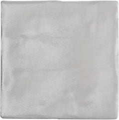 Tenedos 4x4 Inch HTCFD Premium Quality Matte Zellige Ceramic Tile with Subtle Shimmer | Handmade Look Moroccan Square Wall Tile for Kitchen Backsplash & Bathroom Wall