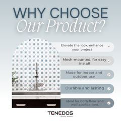 Azra Polished Marble Mosaic HTC 1 piece