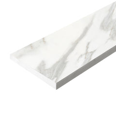 6x12 Calacatta Gold Italian Marble Subway Tile Polished (Shiny)