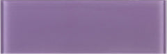 4x12 Purple Glass Subway Tile