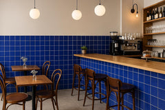 4x4 Cobalt Blue Ceramic Tile-Box of 10 pcs