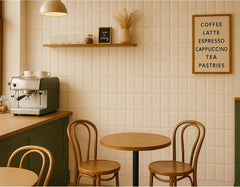 Tenedos 3x6 Bright Almond Beveled Glossy Ceramic Subway Tile – Premium Wall Tile for Kitchen Backsplash, Bathroom Shower, Laundry Room & Accent Walls (10 Pieces)