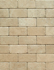 Ivory Light Travertine 3x6 Tumbled Subway Tile - Natural Stone Field Tile for Kitchen Backsplash, Bathroom Walls, Showers, Accent Walls & Flooring