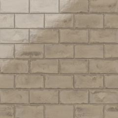 Tenedos HTCRC 3x6 Glossy Ceramic Wall Tile – Modern Graphic Subway Tile for Kitchen Backsplash and Bathroom Walls