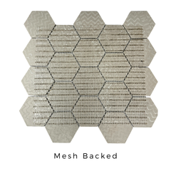 Tenedos Cappadocia Hexagon Porcelain Mosaic Tile-1 piece