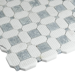 Azra Polished Marble Mosaic HTC 1 piece
