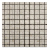 Crema Marfil 5/8x5/8 Polished Mosaic Tile 1 piece