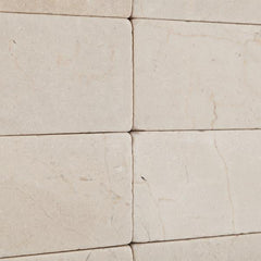 Tenedos Crema Marfil 3x6 Tumbled Subway Tile