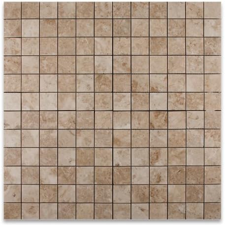 Cappuccino 2X2 Marble Polished Mosaic Floor and Wall Tile