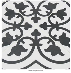 Encaustic Amantus 8 in. x 8 in. Matte Porcelain Patterned Look Floor and Wall Tile (5.16 sq. ft./Case)
