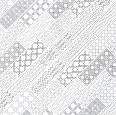Abani Encaustic Subway Tile-1 sqft