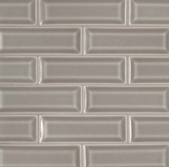 Dove Gray 2x6 Beveled Tile BY MSI (10 sq. ft./Case)