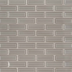Dove Gray 2x6 Beveled Tile BY MSI (10 sq. ft./Case)