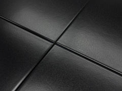 Black 8x8 Subway Square Porcelain Floor and Wall Tile Matte Finish (Box of 13 Sqft - 30 Pieces), Wall Tile, Backsplash Tile, Accent Wall, Bathroom Tile by Tenedos