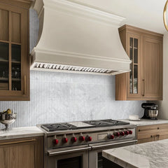 Arabescato Venato Milano Ribbo 12 in. x 24 in. Honed Fluted Marble Wall Tile by MSI (50 cases/200 sq. ft. / pallet)