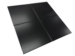 Black 8x8 Subway Square Porcelain Floor and Wall Tile Matte Finish (Box of 13 Sqft - 30 Pieces), Wall Tile, Backsplash Tile, Accent Wall, Bathroom Tile by Tenedos
