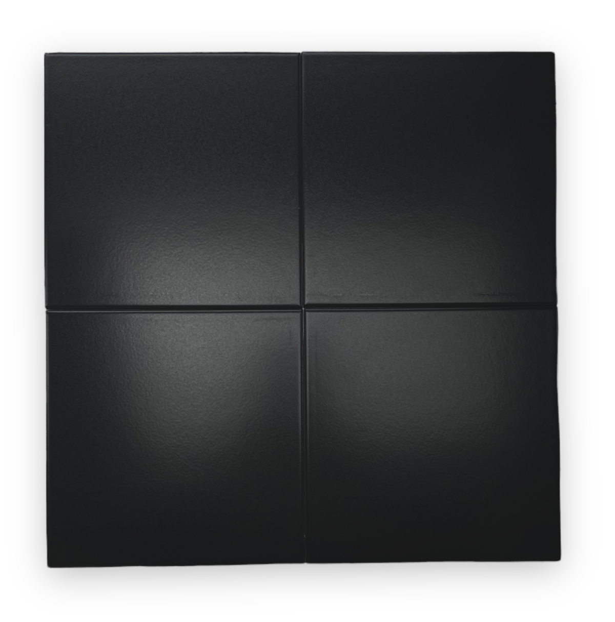 Black 8x8 Subway Square Porcelain Floor and Wall Tile Matte Finish (Box of 15 Sqft - 35 Pieces), Wall Tile, Backsplash Tile, Accent Wall, Bathroom Tile by Tenedos