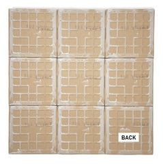 4x4 White Ceramic Tile-Box of 10 pcs