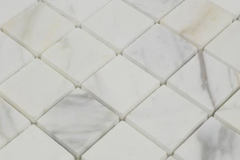 Calacatta Gold 2x2 Marble Mosaic Tile Polished 1 piece