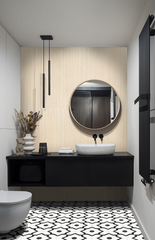 UrbanSlat Blonde 16 in. x 48 in. Matte Ceramic Fluted Wall Tile (15.51 sq. ft./Case)