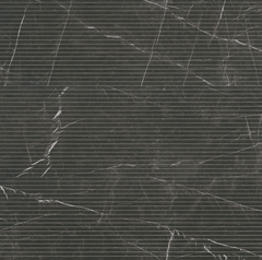 URBANSLAT MARMIRO NOIR 16 in. x 48 in. Matte Ceramic Fluted Wall Tile (15.5 sq. ft./Case)