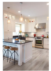 Bowman Hill OakHTC 9.4 in. W x 48 in. L Waterproof Hybrid Resilient Flooring (18.8 sqft/case)