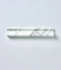 Calacatta Gold Marble Crown Molding Trim Honed-1 piece
