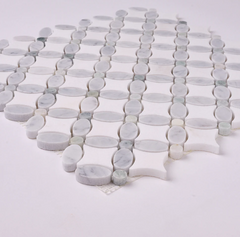 Florita Thassos + Carrara + Green Marble Polished